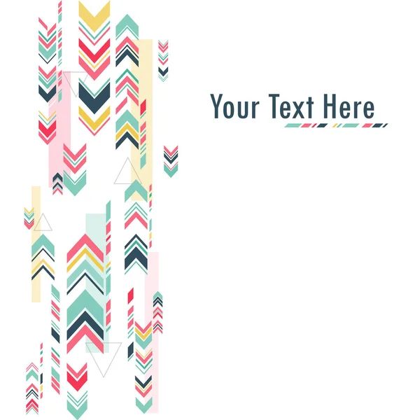 Tatlı soyut geometrik pembe arka plan afiş şablon.