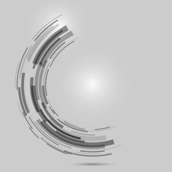 Geometrik grafik Soyut Dijital teknoloji vektör arka plan.