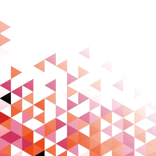 Kırmızı sesi geometrik poligonal mozaik vektör arka plan.