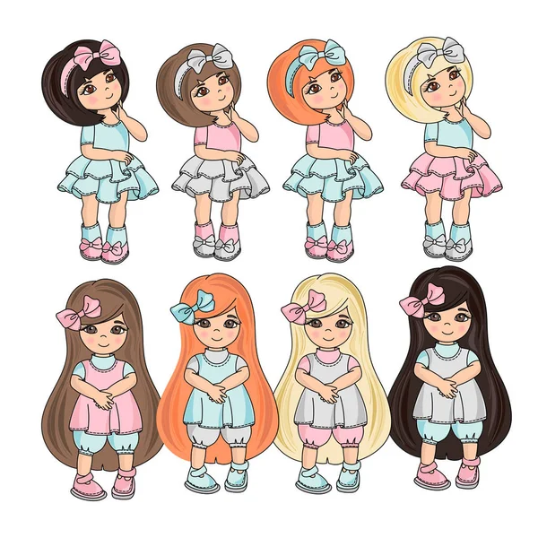 Doğum günü ve düğün, duvar süslemeleri, Scrapbooking, bebek kitap, fotoğraf albümleri ve kart baskı için kağıt okul Dikişsiz desen vektör çizim okul çocuklar