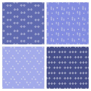 ESKIMO Kışın Kusursuz Desensiz Kalıp Çizimi