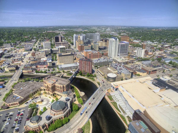 Rochester Större Stad South East Minnesota Centrerad Kring Hälso Och — Stockfoto