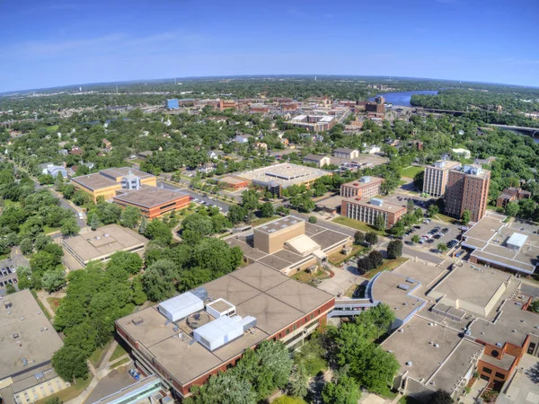 Cloud University Uma Faculdade Rio Mississippi Centro Minnesota — Fotografia de Stock