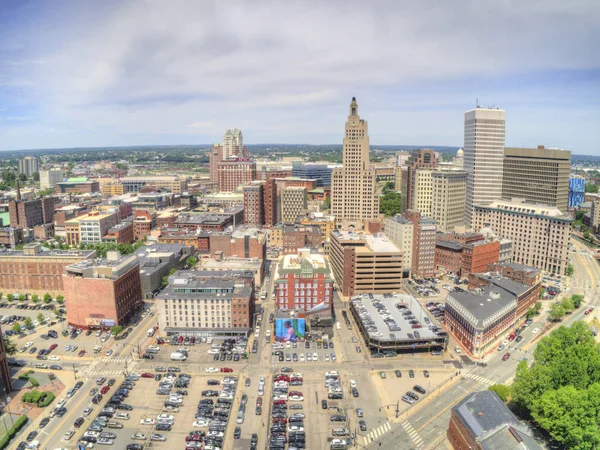 Providence, Rhode Island yukarıda hava bir yardımcı tarafından yaz aylarında da görüleceği