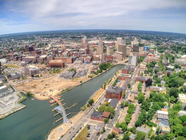 Providence, Rhode Island yukarıda hava bir yardımcı tarafından yaz aylarında da görüleceği