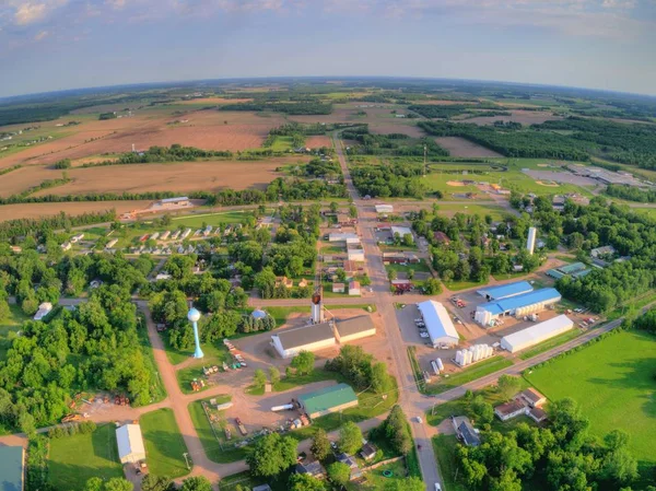 Ogilve Egy Mezőgazdasági Kisváros Minnesota — Stock Fotó