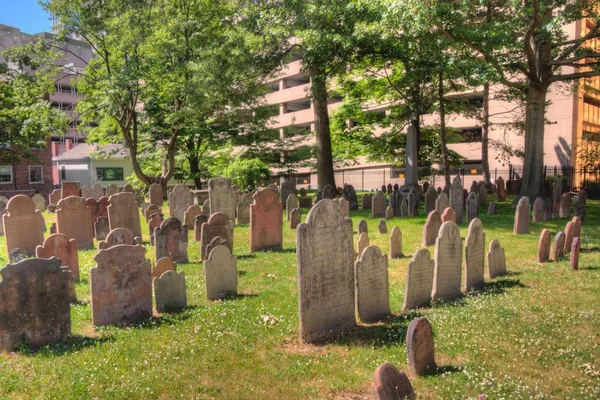 Antiguo Cementerio Centro Hartford Connecticut — Foto de Stock