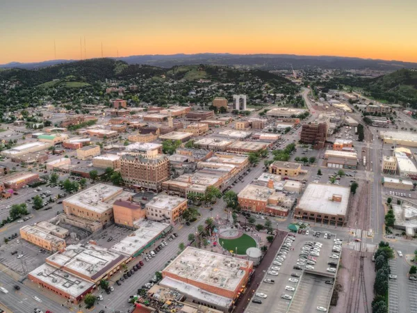 Rapid City Den Näst Största Staden Den Delstaten South Dakota — Stockfoto