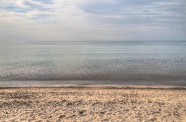 Michigan Gölü üzerinde Indiana Dunes Ulusal Lakeshore