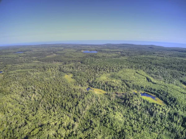 Sentier Gunflint Est Une Partie Isolée Forêt Nationale Supérieure — Photo