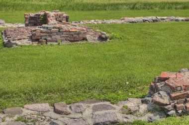 Fort Ridgley Eyalet Parkı 1862 Dakota Savaşı 'nın bir parçası olan tarihi bir kaleyi koruyor.