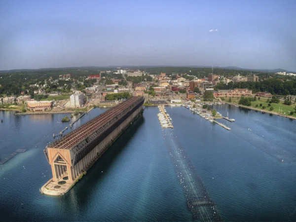 Marquette Michigan Een Havenstad Aan Oevers Van Lake Superior — Stockfoto