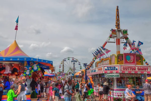 Minnesota State Fair Largest Gathering Minnesota Millions People Attend Two — Stock Photo, Image