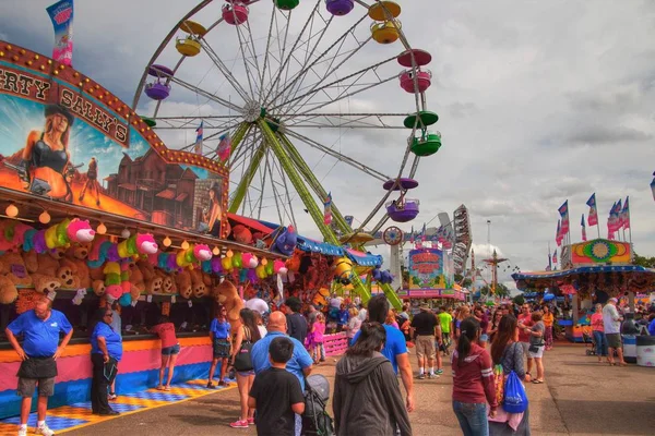 Minnesota State Fair Largest Gathering Minnesota Millions People Attend Two — Stock Photo, Image