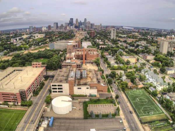 Minneapolis Una Ciudad Ubicada Noroeste Los Estados Unidos — Foto de Stock