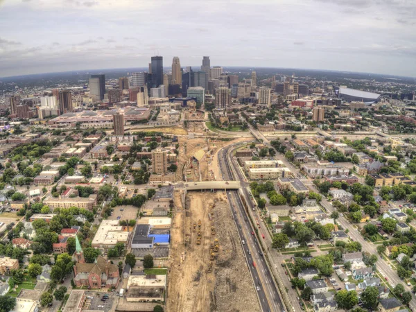 Minneapolis Una Ciudad Ubicada Noroeste Los Estados Unidos — Foto de Stock