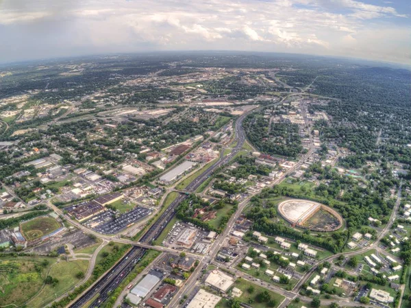 Nashville Una Città Centro Urbano Nel Tennessee Orientale — Foto Stock