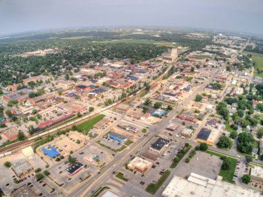 Ames, Iowa 'nın Hava Görüntüsü
