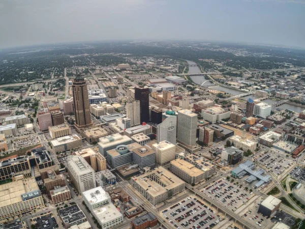 Des Moines Urban Capitol Rural State Iowa — Stock Photo, Image