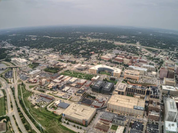 Des Moines Het Stedelijk Hoofdstad Van Staat Iowa — Stockfoto