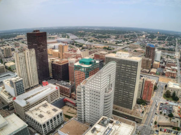 Des Moines Huvudstaden Landsbygdsstaten Iowa — Stockfoto