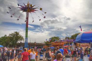 Minnesota Eyalet Fuarı İkiz Şehirler 'de büyük bir cazibe merkezi.
