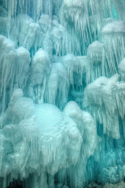 얼음으로 성채는 미네소타주의 전통이다 — 스톡 사진