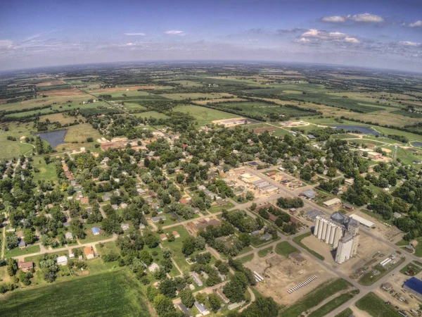 Overbrook Egy Kis Farmváros Kansas Ben — Stock Fotó