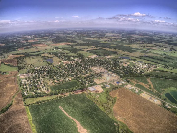 Overbrook Egy Kis Farmváros Kansas Ben — Stock Fotó