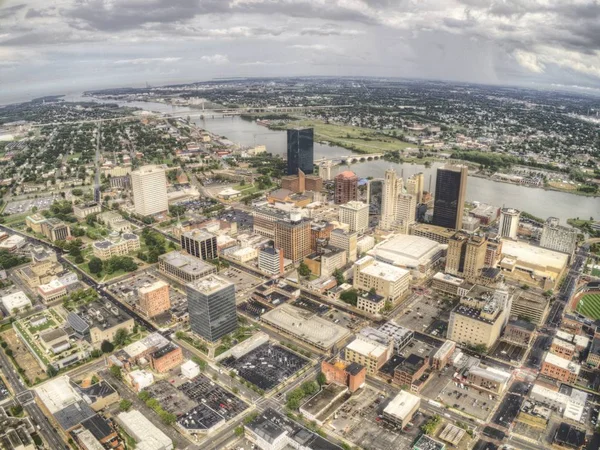 Toledo Ohio Bir Şehir Merkezi — Stok fotoğraf