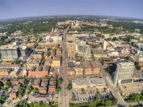 Iowa City Ett Stadscentrum Iowa — Stockfoto