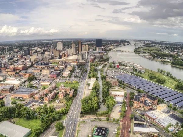 Toledo Městské Centrum Ohiu — Stock fotografie