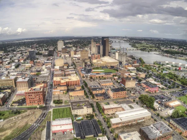 Toledo Ett Urban Center Ohio — Stockfoto