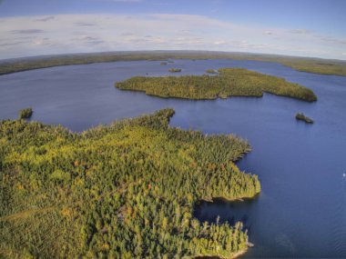 Sınır Suları Kano Bölgesi Yukardan görünüyor