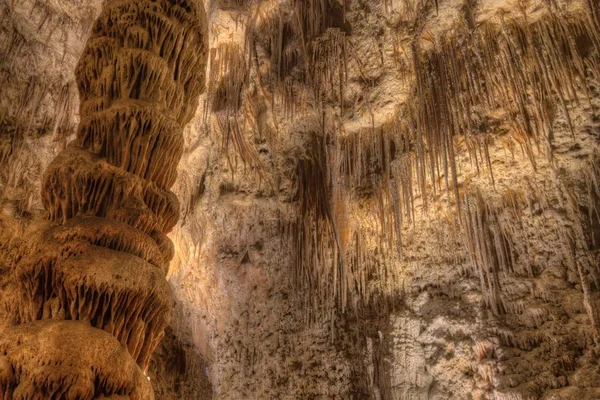 Carlsbad Cavern National Park Largely Underground Cave System — Stock Photo, Image