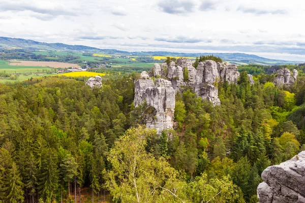 Landscape of mountains Stock Photo