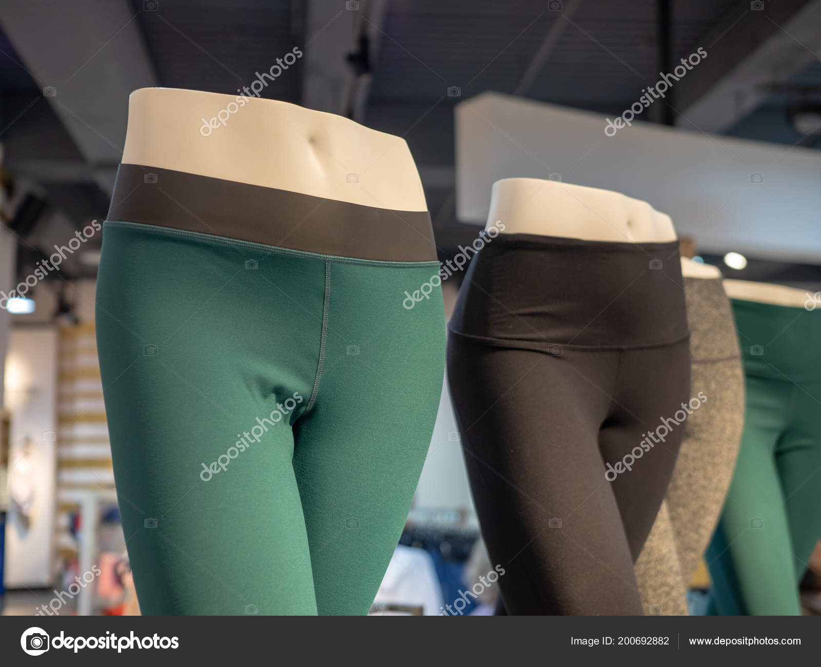 yoga pants in store
