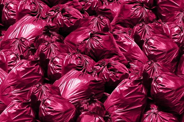 Tło Wysypisko Śmieci Kosz Śmieci Śmieci Śmieci Torby Plastikowe Stos — Zdjęcie stockowe