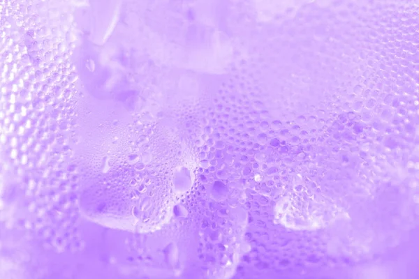 Water Drop Soda Ice Baking Background Fresh Cool Ice Purple — Stock Photo, Image