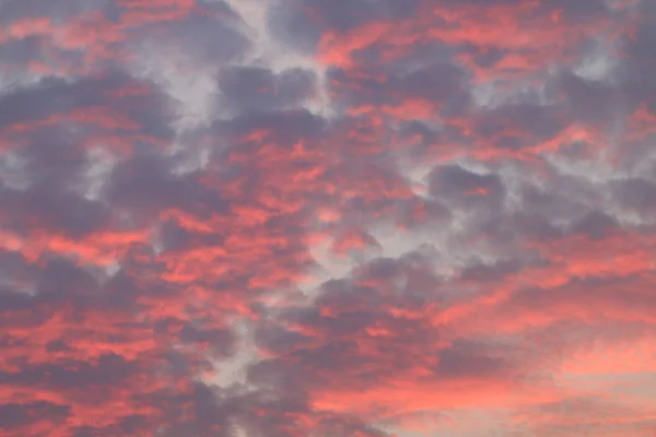 Dramatiska Röd Himmel Moln Röd Himmel Solnedgången Röd Himmel Solljus — Stockfoto