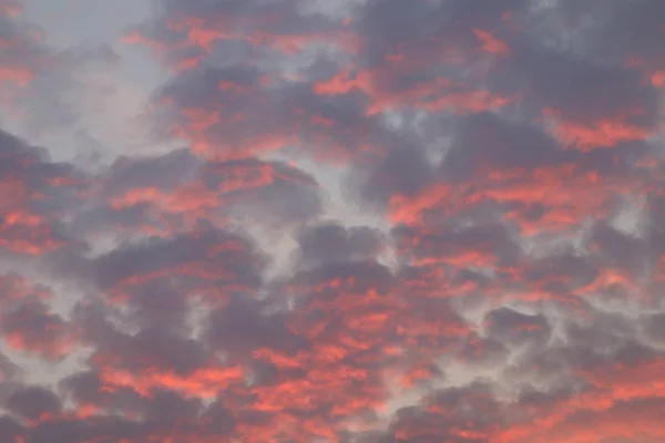 Dramatická Rudá Obloha Cloud Červená Obloha Při Západu Slunce Červená — Stock fotografie