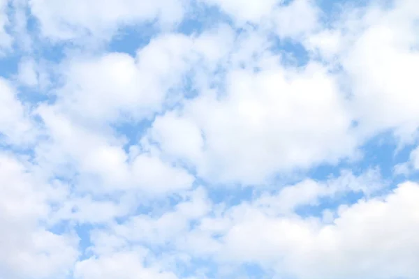 Himmel Himmel Blau Flauschige Wolken Weiß Weicher Himmel Wolkenhintergrund Wolkenlandschaft — Stockfoto