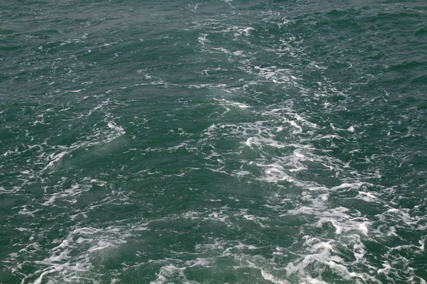Текстура Поверхневих Вод Морська Поверхнева Вода Багатьма Хвилями Океану — стокове фото
