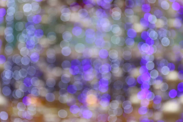Purpurowy Abstrakcja Bokeh Cyklu Oświetlenia Żywe Kolorowe Tło Fioletowy Brokat — Zdjęcie stockowe
