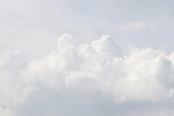 Weißer Himmel Weicher Weißer Himmel Klar Schöner Weißer Himmel Flauschige — Stockfoto