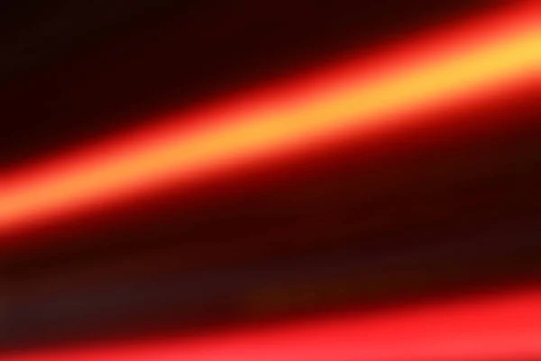 Потужність Ефект Червоного Світла Променя Чорному Тлі — стокове фото