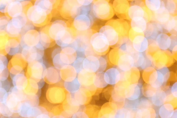 Bokeh Arka Plan Altın Sarı Renkli Merry Christmas Mutlu Yeni — Stok fotoğraf