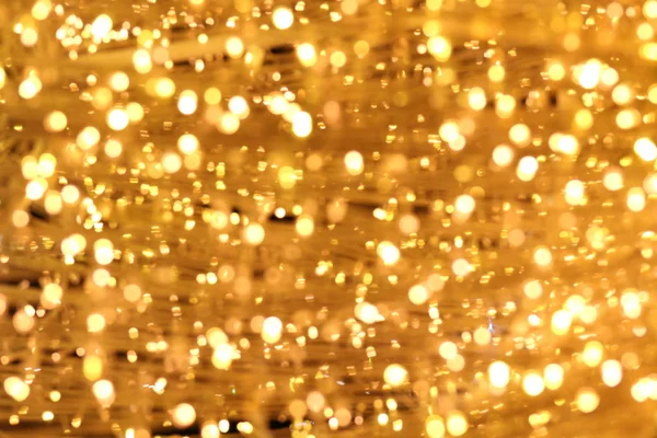 Fondo Bokeh Oro Amarillo Colorido Feliz Navidad Feliz Año Nuevo — Foto de Stock