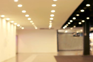 Bulanık boş oda salon modern, boş hall bulanıklık Oda