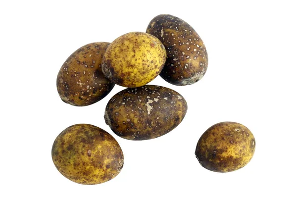 Hog Plum Spondias Pinnata Fruto Del Bosque Palabra Makok Thai — Foto de Stock